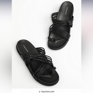 SuperCush Adele Strappy Knotted Slide from Maurices size 7